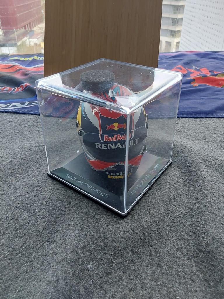 Te koop max verstappen helmpje  Scuderia Toro Rosso 2015, Ophalen of Verzenden, Nieuw, Formule 1