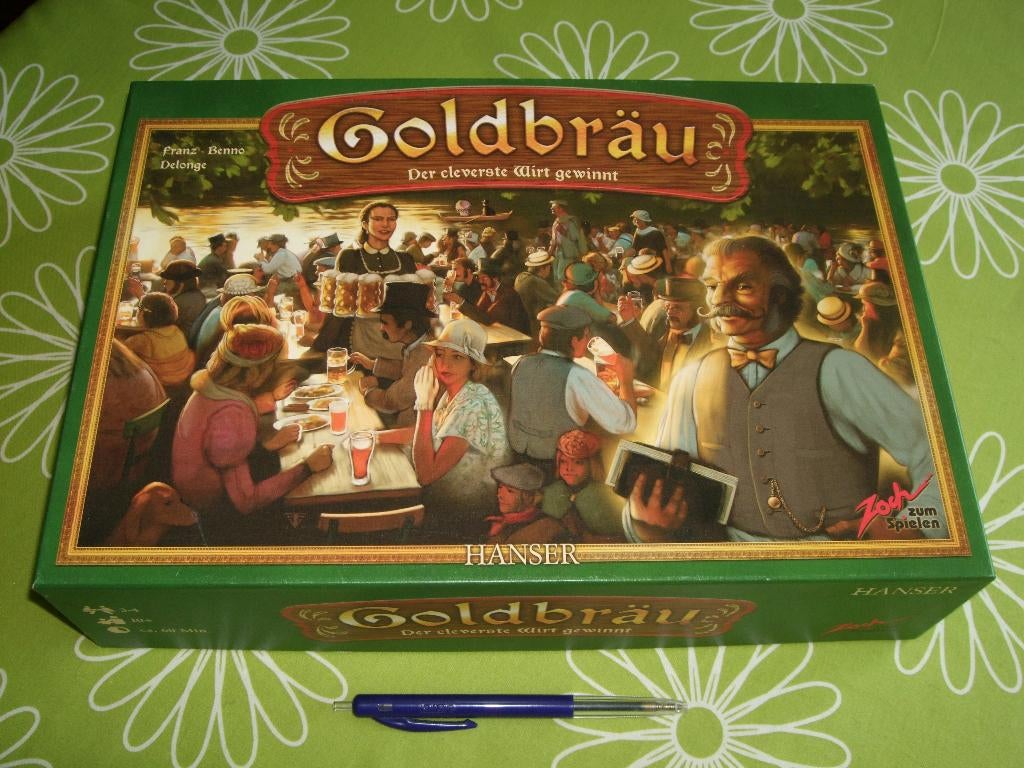 Goldbräu - De slimste herbergier wint (Duitstalig), Drie of vier spelers, Ophalen of Verzenden, Zo goed als nieuw