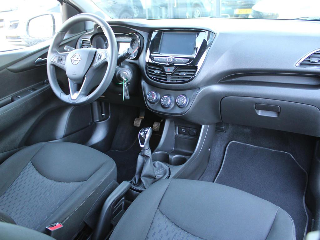 Opel KARL 1.0 Rocks Online Edition | Navi / Airco / Cruise, Voorwielaandrijving, Stof, Gebruikt, Wit