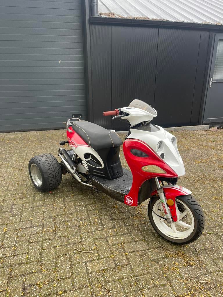 Gomax driewiel scooter rijbewijsvrij, Fietsen en Brommers, Ophalen, Gebruikt