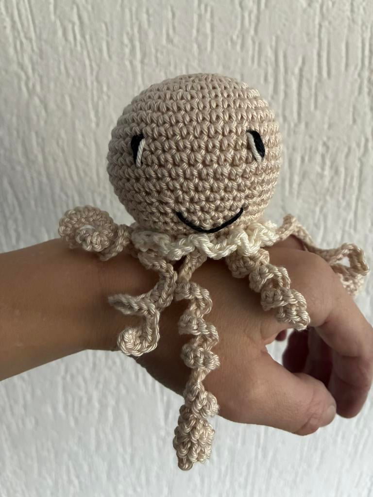 Gehaakte octopus, Ophalen of Verzenden, Zo goed als nieuw, Haken, Overige typen