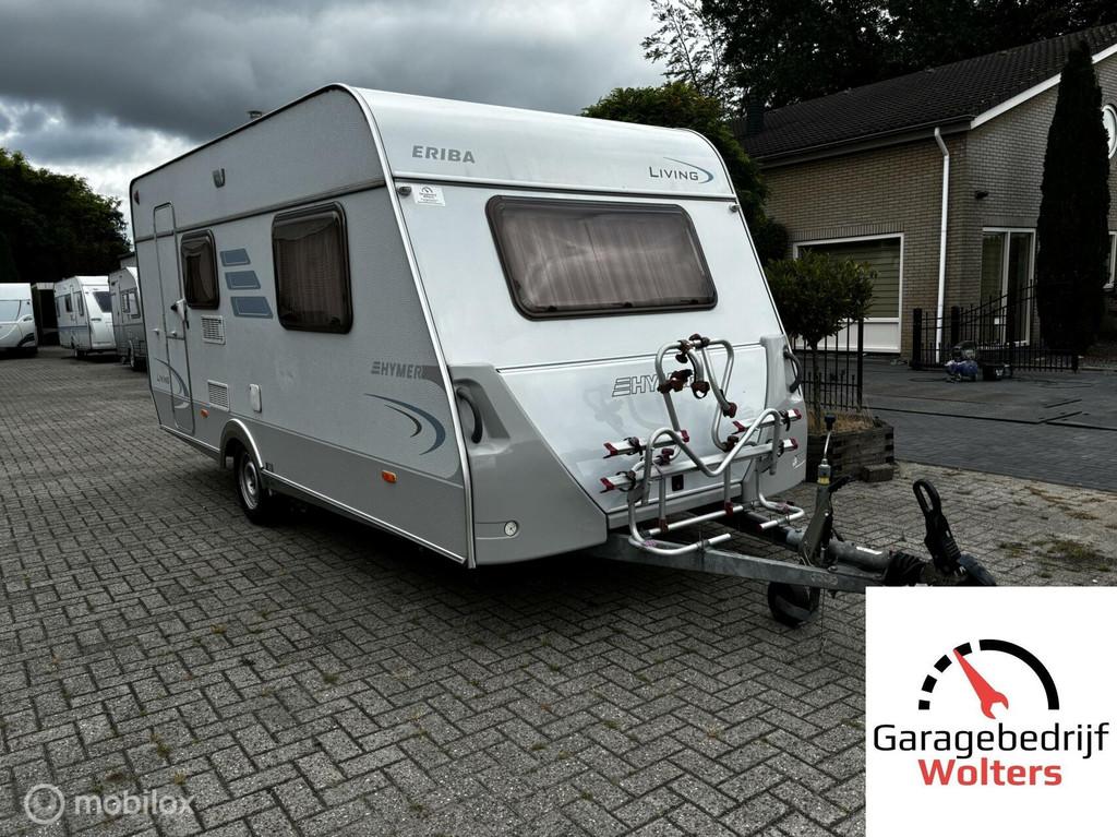 Eriba hymer living MOVER VOORTENT NETTE STAAT, Ringverwarming, Bedrijf, 6 tot 7 meter, Eriba