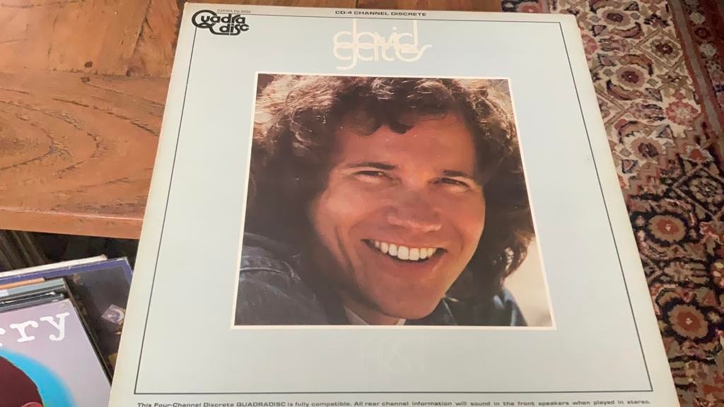 David Gates. First. Quadrafonische lp!, Cd's en Dvd's, Ophalen of Verzenden, Zo goed als nieuw, 12 inch, Poprock