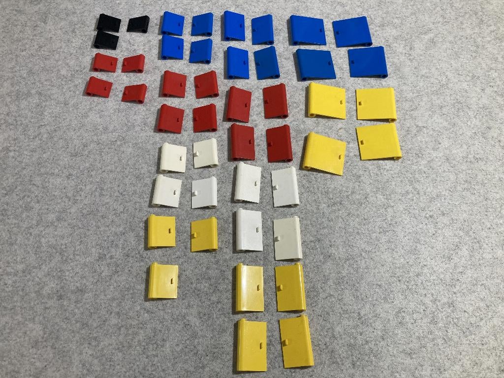 lego vintage oude deuren jaren 70 pat pend periode set #1, Ophalen of Verzenden, Gebruikt, Losse stenen, Lego