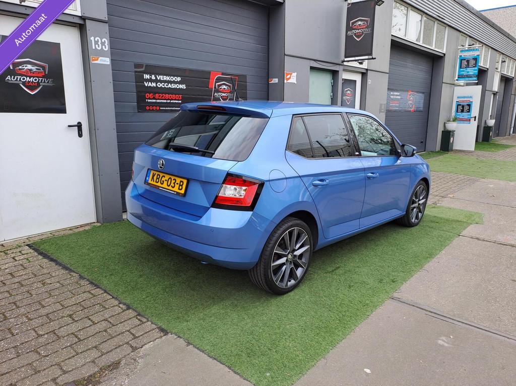Skoda Fabia 1.2 TSI Edition DSG Keyless Climate Cruise PDC, Gebruikt, 4 cilinders, Bedrijf, 570 kg
