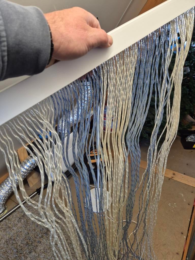 Gordijn voor caravandeur, Ophalen of Verzenden, Gebruikt