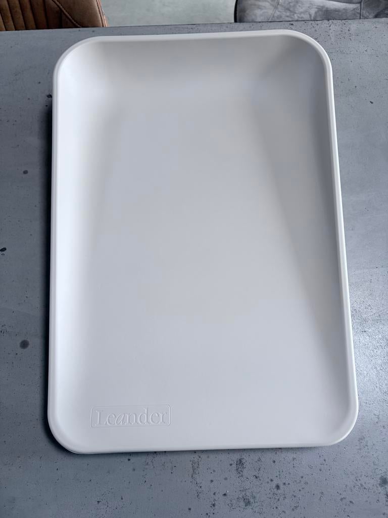 Leander Matty aankleedkussen - Cappuccino, Overige merken, Gebruikt, Aankleedkussen, Ophalen of Verzenden