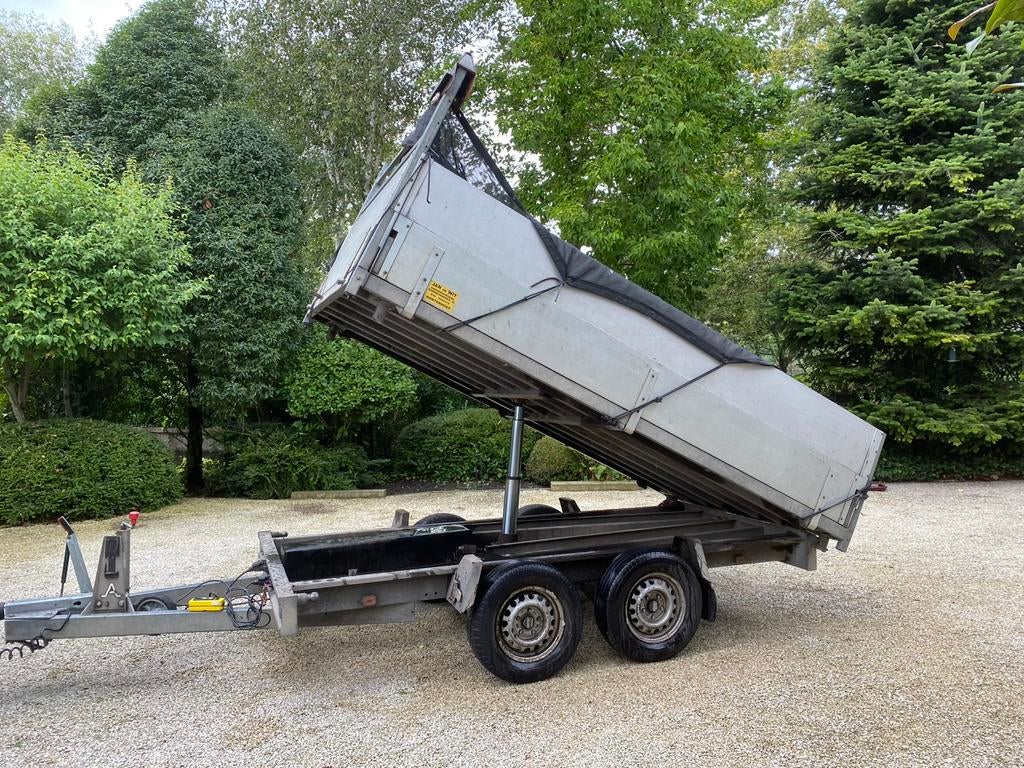 Aanhanwagen Anssems 3-zijdige kipper, Doe-het-zelf en Verbouw, Overige Doe-het-zelf en Verbouw, Ophalen of Verzenden, Gebruikt