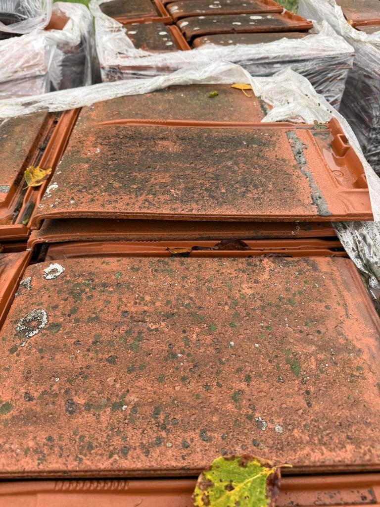 Nibra G10 dakpannen, 13.5 pallet -gebruikt, Ophalen, Gebruikt, Steen of Klei, 15 m² of meer