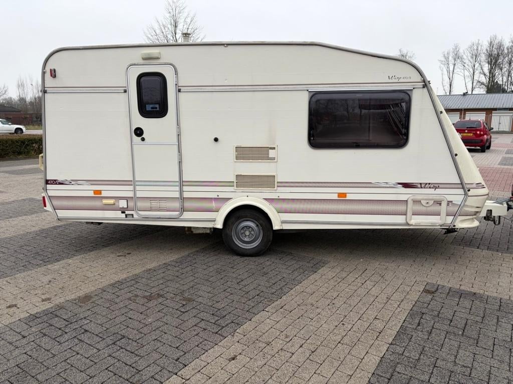 Te huur Elddis model Wisp type 470/2 mooie voortent, Overige typen, Elddis, 75 kg, Tot en met 2