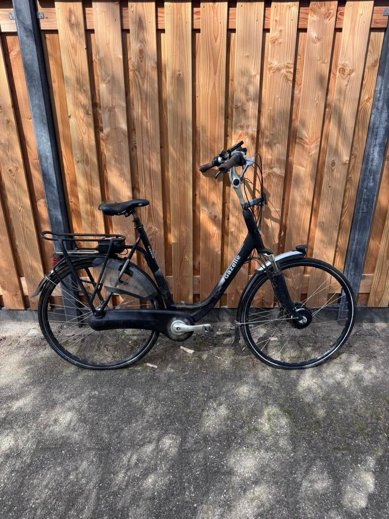 Gazelle orange comfort Panasonic ( loop of sloop ), Ophalen, Minder dan 10 versnellingen, 56 cm of meer, Zo goed als nieuw