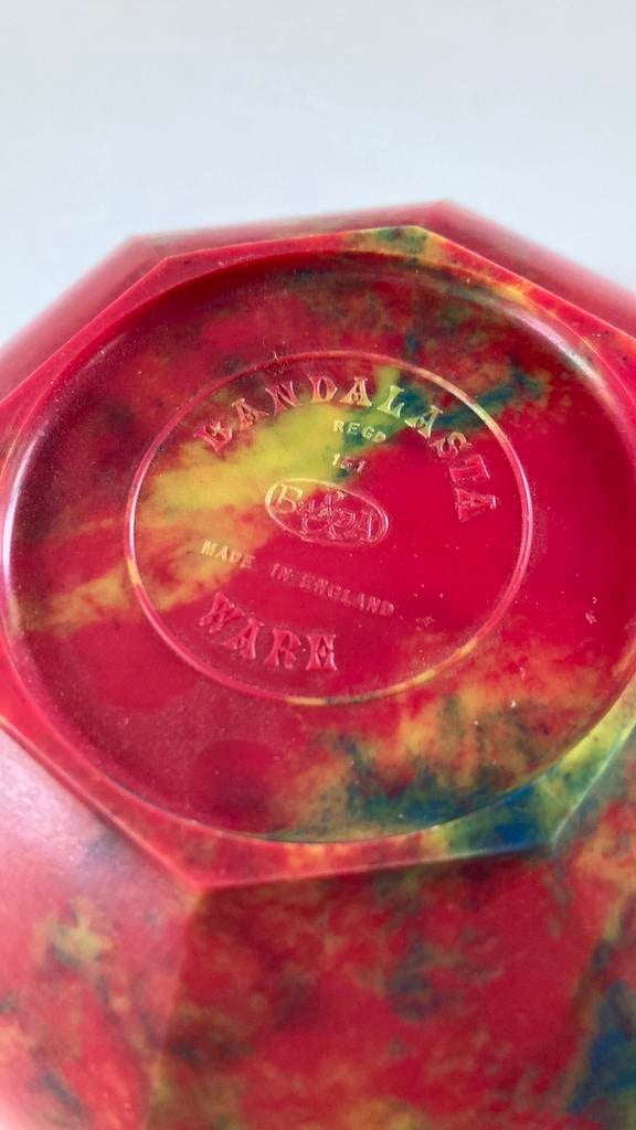 VINTAGE MARBELED BANDALASTA 1930 Brookes and Adams, Verzenden