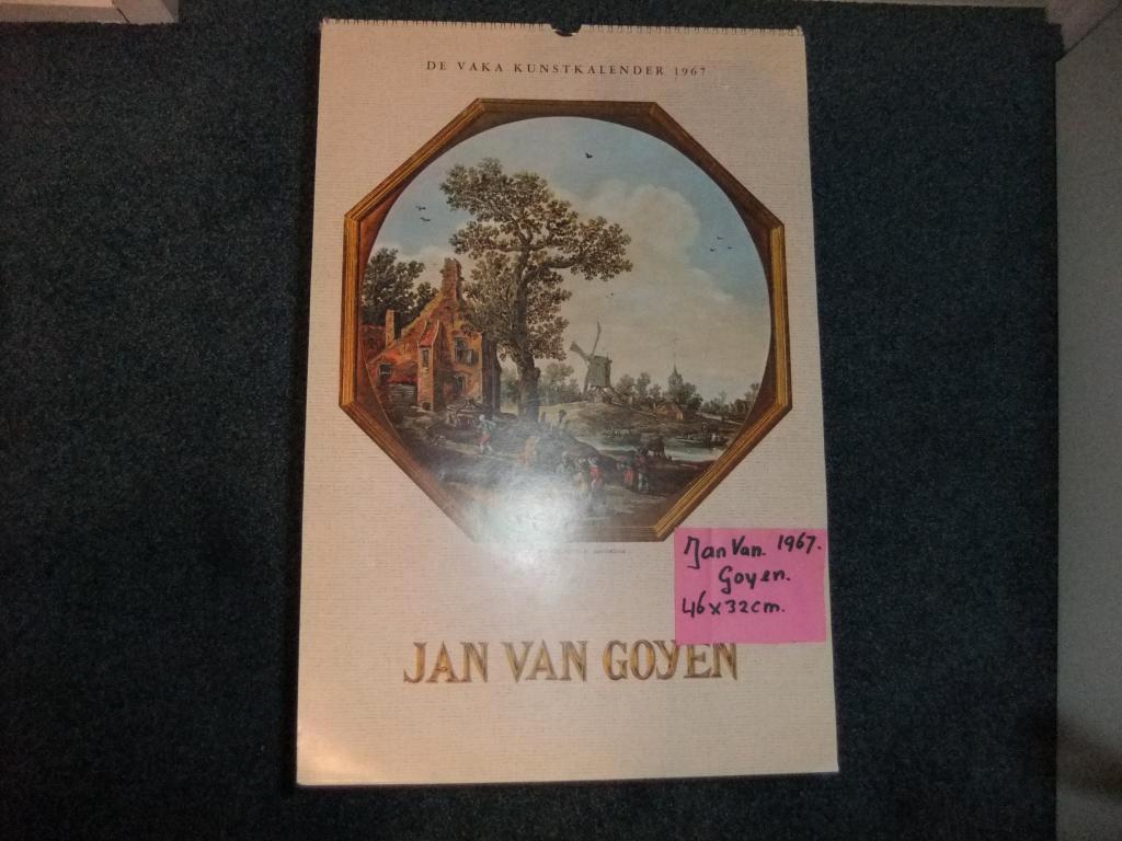 Jan van Goyen kalender woon je in deze straat bv, Ophalen of Verzenden, Zo goed als nieuw