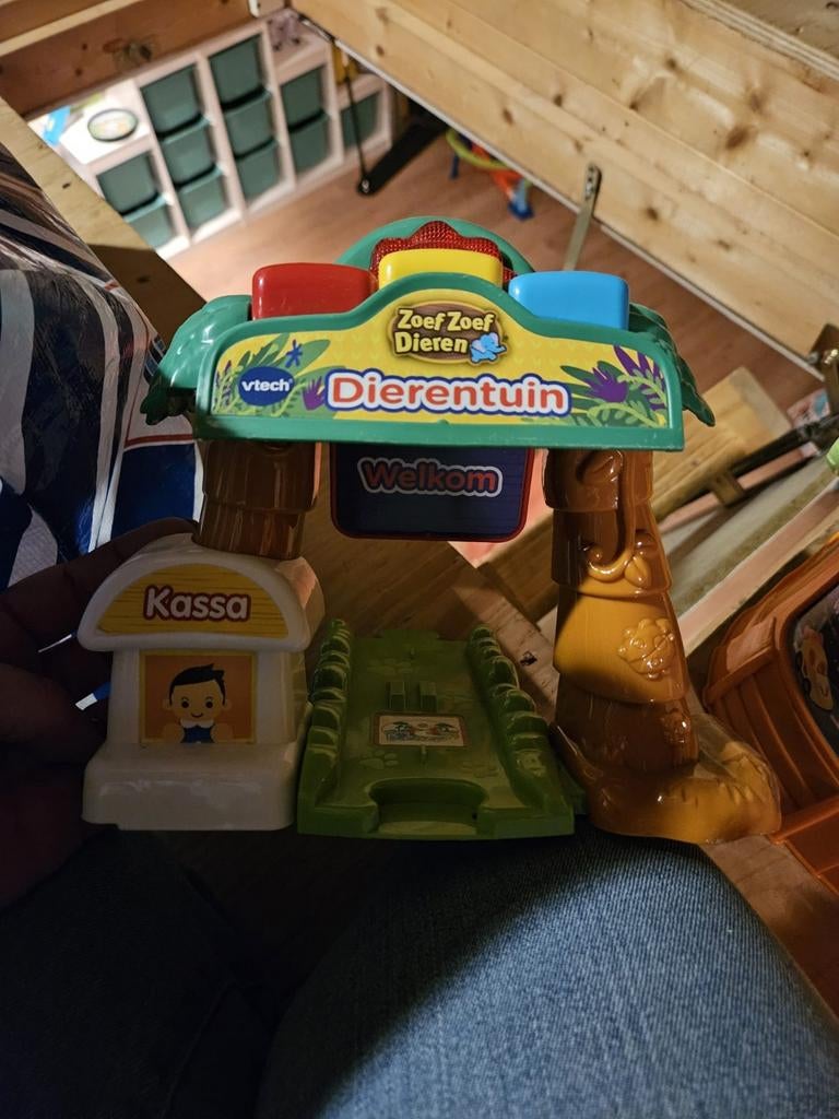 VTech Zoef Zoef Dieren en Toet Toet Auto's speelset, Ophalen, Gebruikt