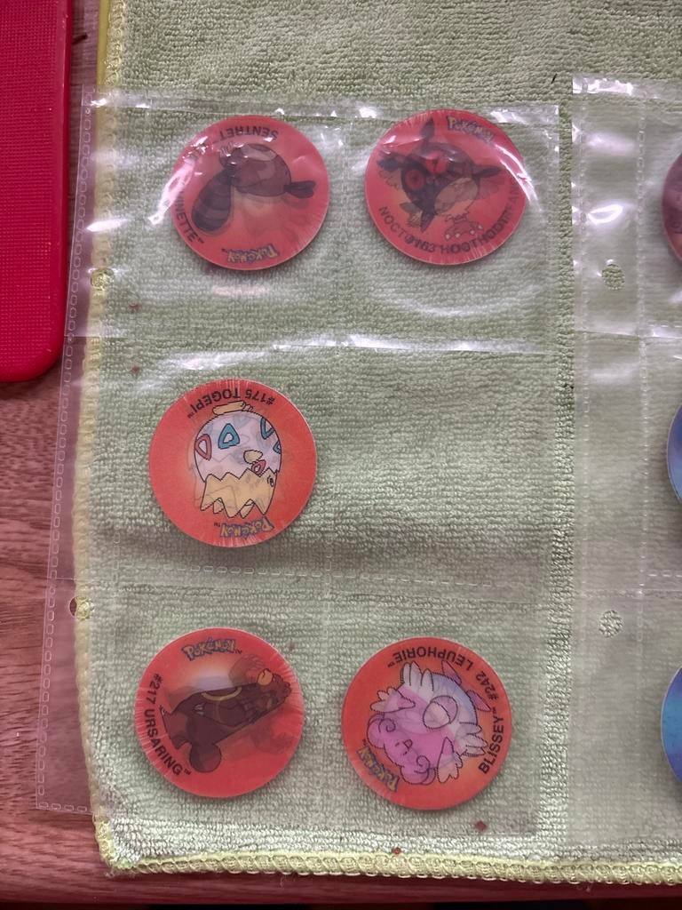 flippo Pokémon Pogs / Tazos - Verschillende, Ophalen of Verzenden, Zo goed als nieuw, Overige typen