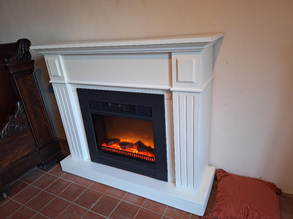 Haard, Huis en Inrichting, Kachels, Ophalen, Gebruikt, Overige soorten, Elektrisch