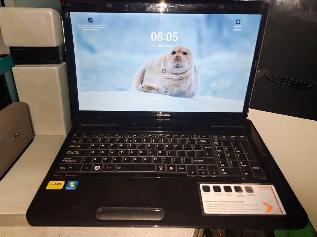 Toshiba Satellite LE70 met Windows 11, 2 tot 3 Ghz, Qwerty, 8 GB, AMD