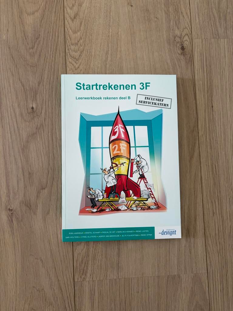 Startrekenen 3F Leerwerkboek rekenen deel B, Boeken, Ophalen of Verzenden, Zo goed als nieuw, Overige niveaus, Overige vakken
