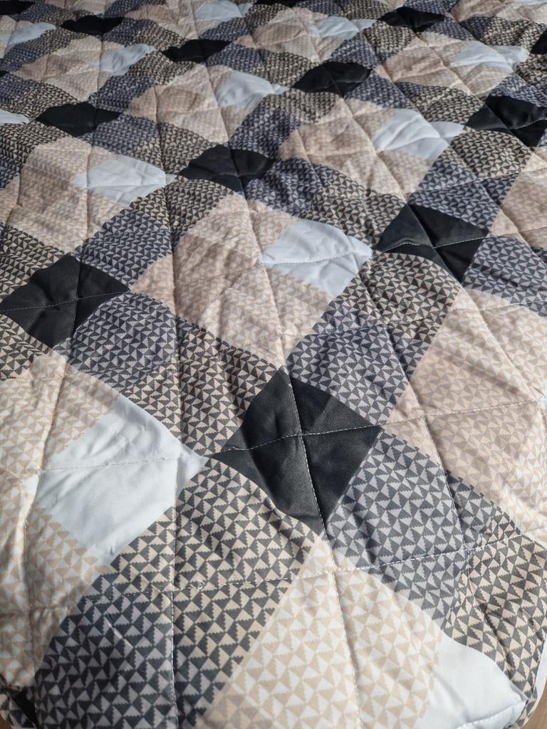 Damai deken met geometrisch patroon, Ophalen of Verzenden