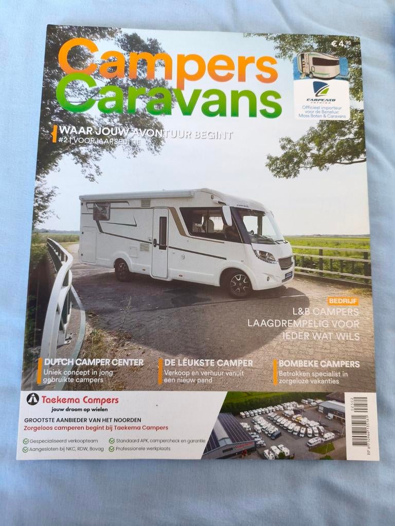 Tijdschriften Camperen.Camper/ Caravans , mag per stuk, Boeken, Ophalen of Verzenden, Zo goed als nieuw