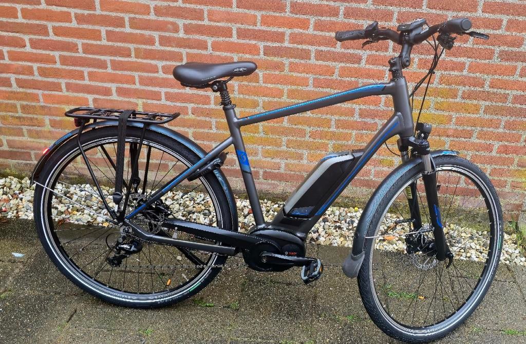 Scott E-Sub Tour Hybride Elektrische Herenfiets  Z.g.a.n, Zo goed als nieuw, 50 km per accu of meer, 55 tot 59 cm, Ophalen