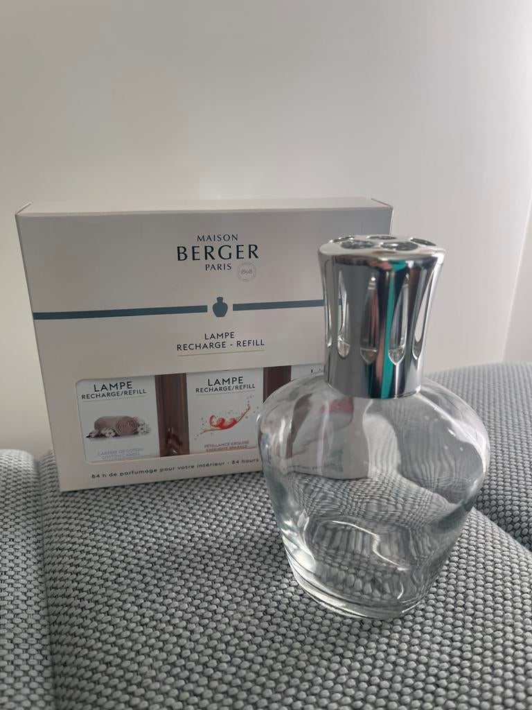 Lampe maison berger en 3x refill, Ophalen of Verzenden, Zo goed als nieuw