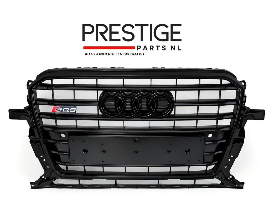 Grill Audi Q5 SQ5 8R Facelift Grille HOOGLANS ZWART bj.2012-, -, Nieuw, Ophalen of Verzenden, -