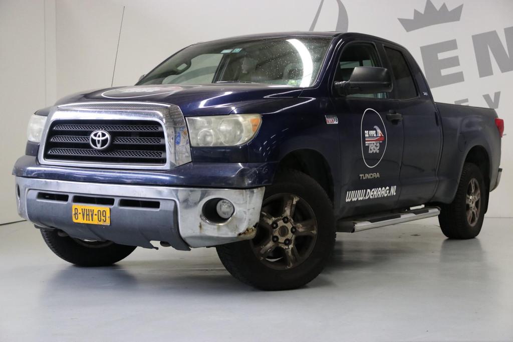 Toyota TUNDRA 4X4 Engine Damage! Motorschade!, Automaat, Gebruikt, Lederen bekleding, Blauw