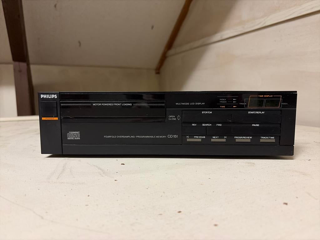 Philips CD 151 CD-speler, Audio, Tv en Foto, Cd-spelers, Gebruikt, Philips, Ophalen of Verzenden