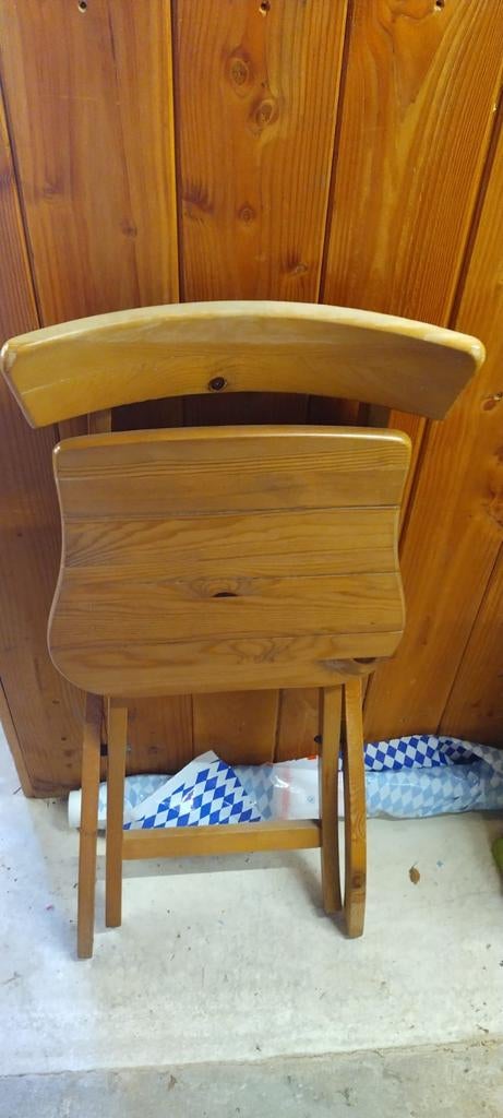 Ikea houten klapstoel - Handig en ruimtebesparend, Ophalen, Gebruikt, Bruin, Modern, Functioneel