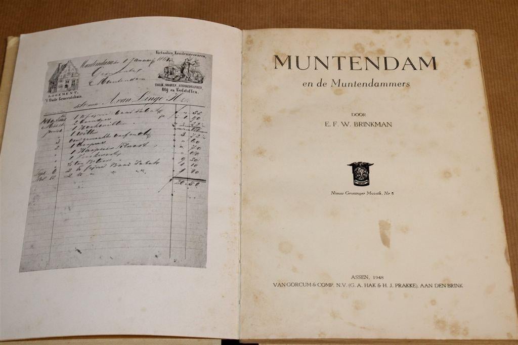 Muntendam & de Muntendammers — Groninger Mozaïek [1948], Ophalen of Verzenden, Gelezen