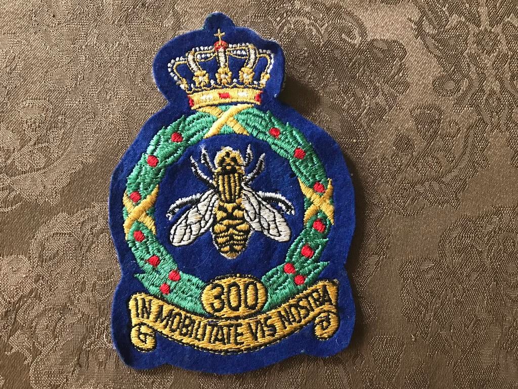300 sqn Klu jaren 70, Verzenden, Zo goed als nieuw, Patch, Badge of Embleem