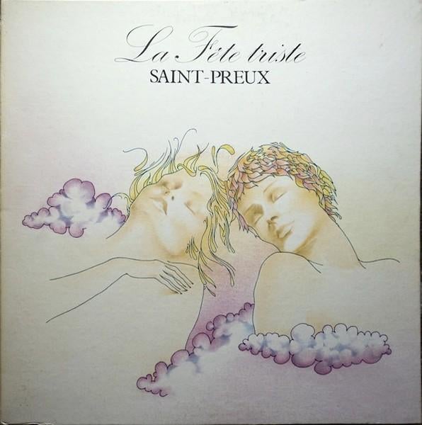 Saint-preux – la fête triste lp hel 67050 vinyl 1974 near mi, Verzenden, Overige typen, Zo goed als nieuw, 12 inch