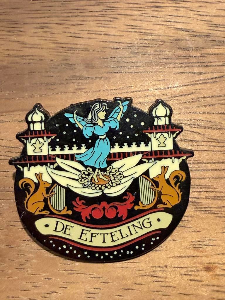 Efteling pinParkpin de Indische waterlelies, Verzamelen, Efteling, Ophalen of Verzenden, Zo goed als nieuw, Overige typen