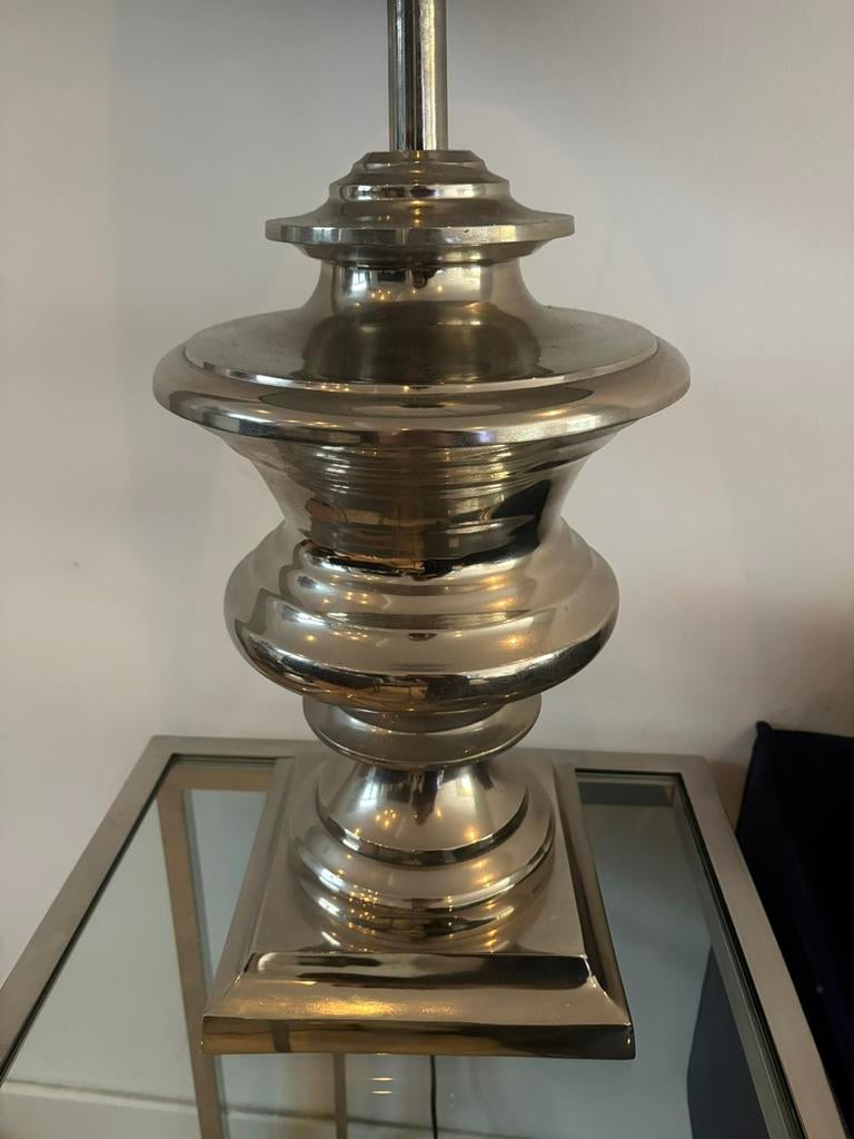 Lampenvoet  zilver, Huis en Inrichting, Woonaccessoires | Zuilen en Pilaren, Ophalen, Zo goed als nieuw