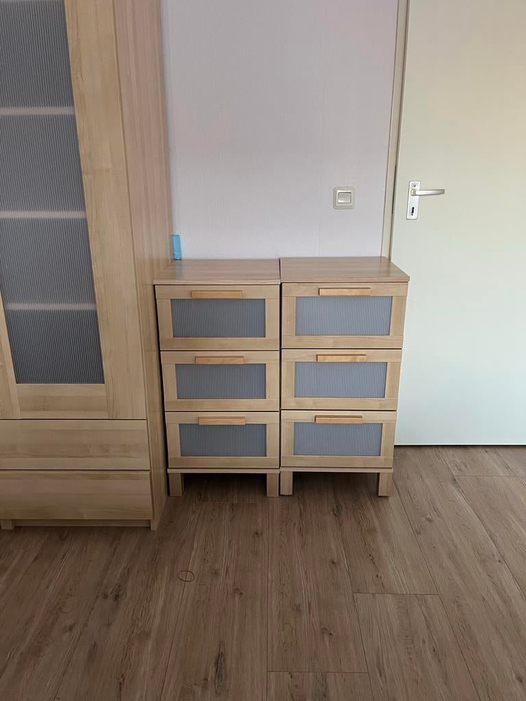 Twee ladekastjes IKEA, Ophalen, Gebruikt, 50 tot 100 cm, Minder dan 100 cm