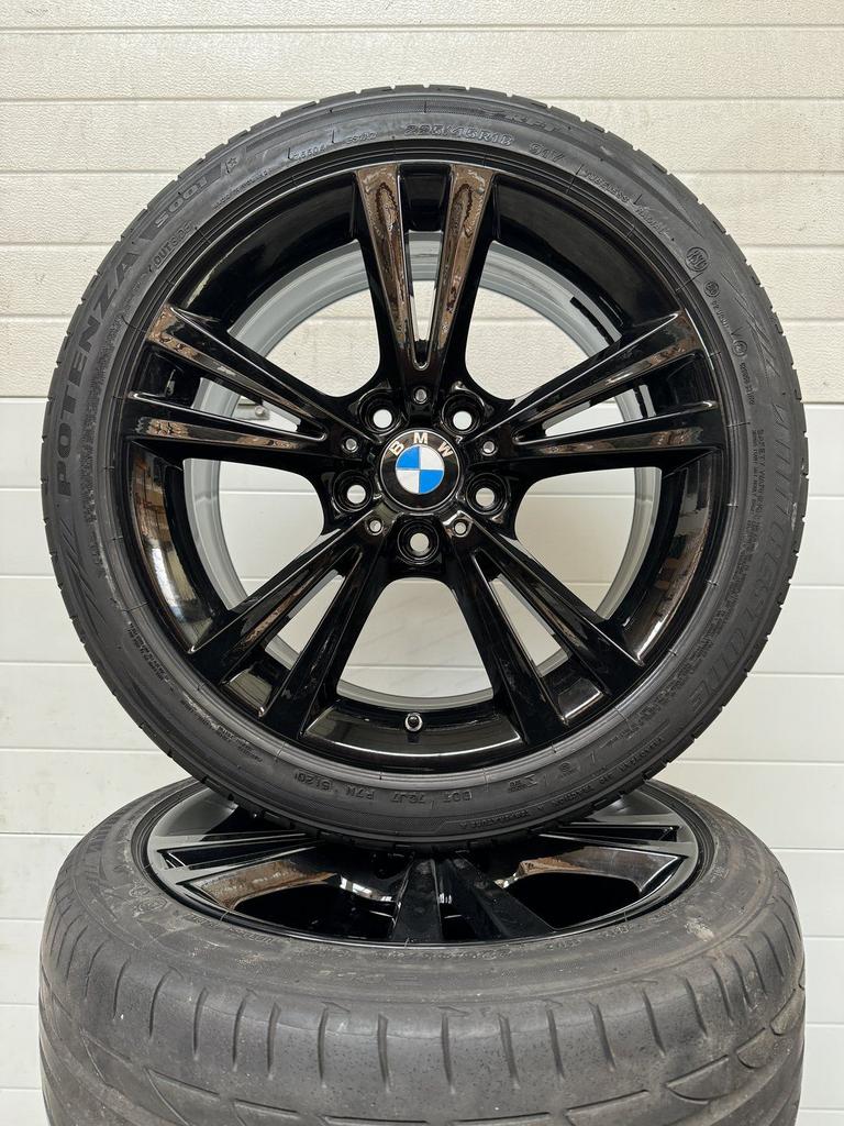 18” BMW 1 SERIE F20 F21 VELGEN ZOMERBANDEN ORIG RFT 385, 18 inch, Gebruikt, -, -