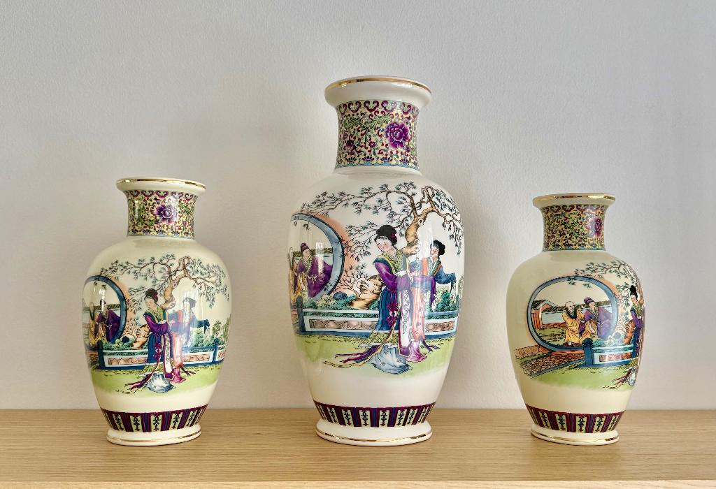 Chinese Vazen Kaststel, Ophalen