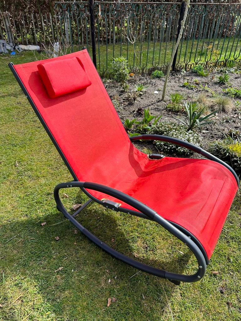 Leuke schommelstoel voor buiten, Ophalen, Zo goed als nieuw