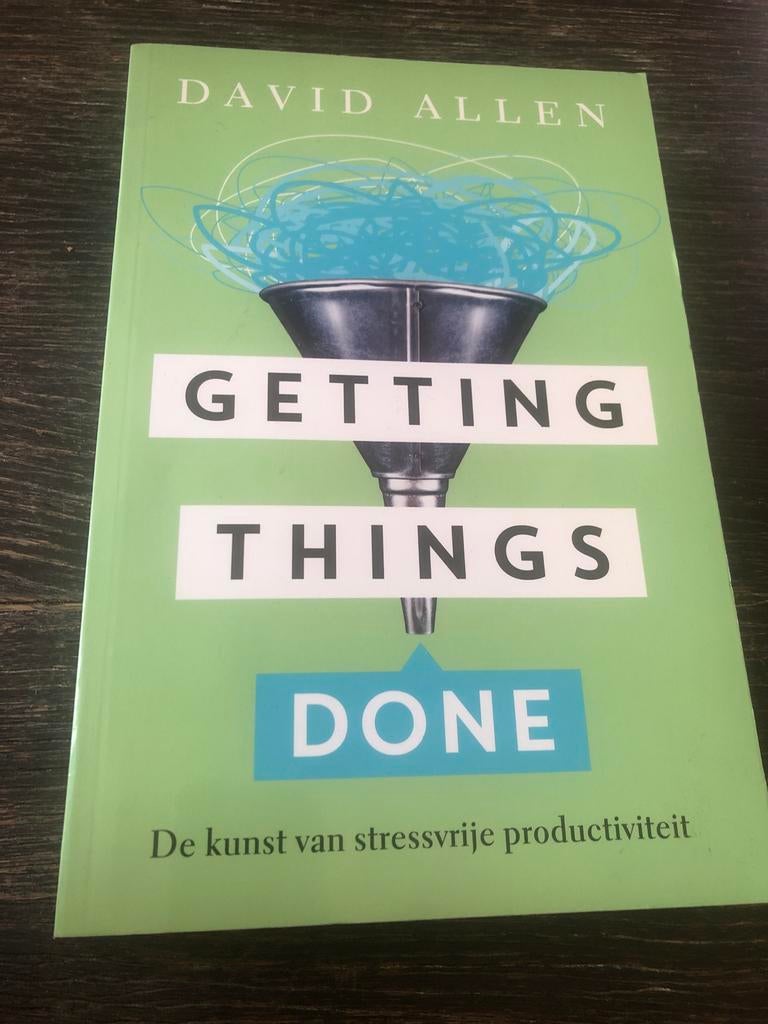 Getting Things Done - David Allen, Boeken, Ophalen of Verzenden, Gelezen, Economie en Marketing