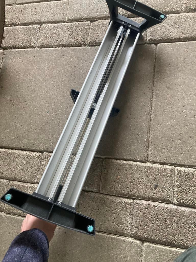 Laminaatsnijder wolfcraft, Ophalen, Gebruikt