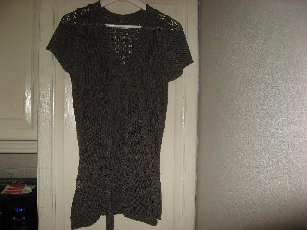 nieuwe taupe bruine knitwear trui / top / spencer, mt 36/38, Verzenden, Nieuw, Maat 36 (S), Bruin