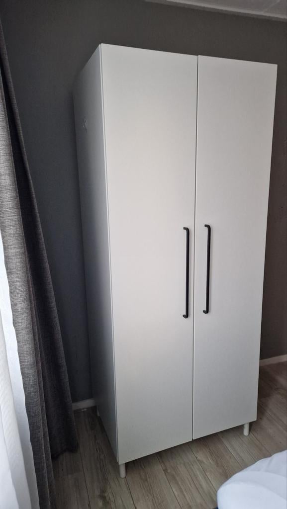 Ikea Platsa kast 80x57x192 met legplanken en draadmanden, Ophalen, Met deur(en), 50 tot 100 cm, 150 tot 200 cm
