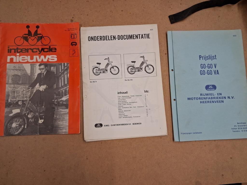 Batavus Go-Go V Bromfiets Documentatie & Prijslijst, Ophalen of Verzenden