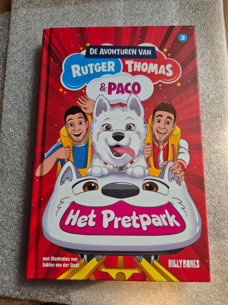 RUTGER THOMAS & PACO ,het pretpark,, Boeken, Ophalen of Verzenden, Zo goed als nieuw