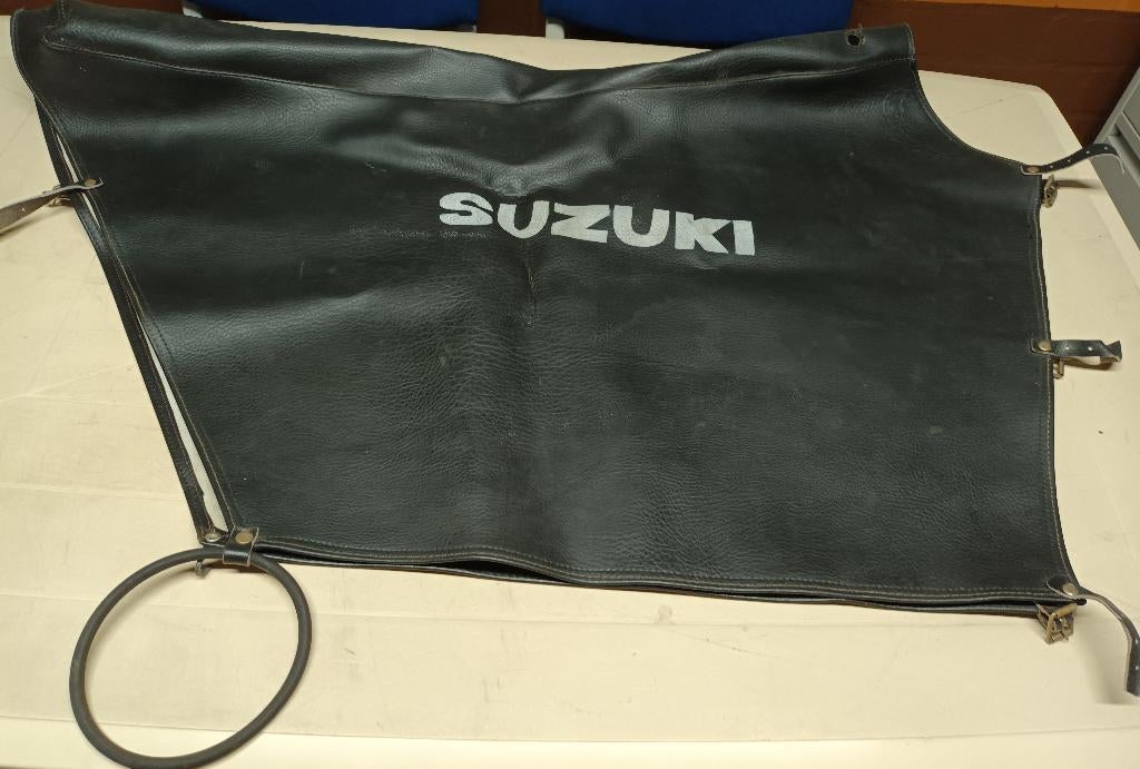 afdekhoes  oude SUZUKI  motorfiets/ crossmotor, Ophalen, Gebruikt