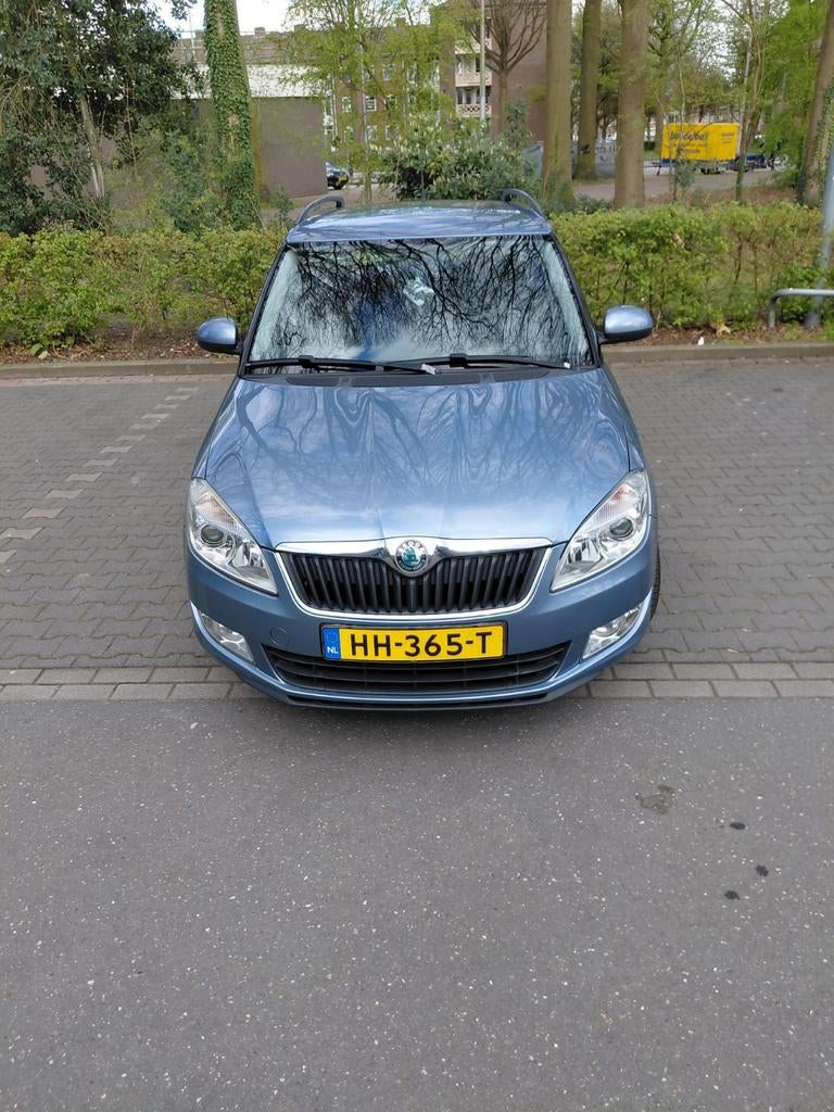 Skoda fabia, Auto's, Blauw, Bedrijf, Diesel, Te koop