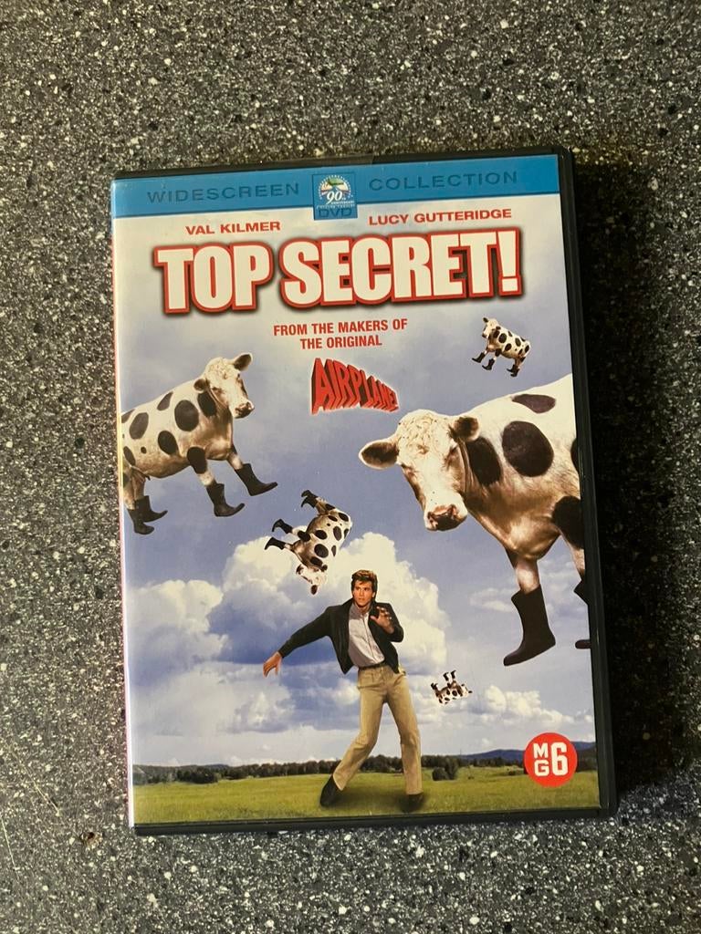 Top Secret! (1984) Val Kilmer, Vanaf 6 jaar, Ophalen of Verzenden, Zo goed als nieuw, Overige genres