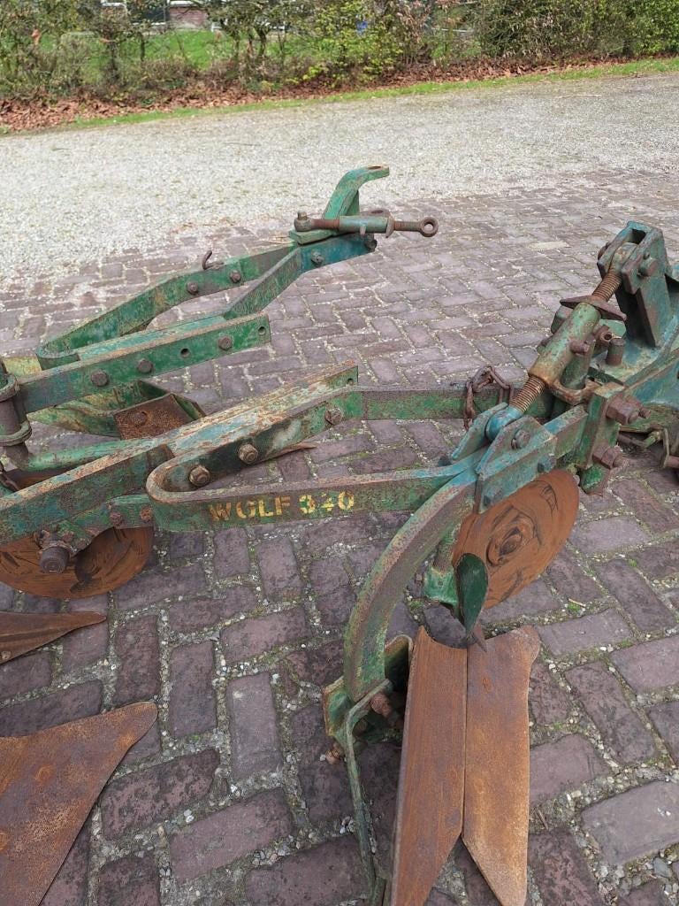 Oude ploeg (tweeweg ploeg), Ophalen