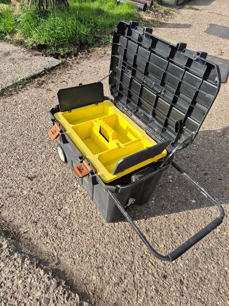 Verrijdbare gereedschapskist, Ophalen